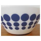 Pair of "Vintage Charm" Pyrex Style Polka Dot Mixing Bowls