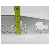 Steel MACK TRUCK Cutout Semi Truck Hoot Emblem