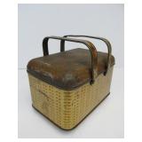 Antique UNION LEADER Cut Plug Tobacco Tin