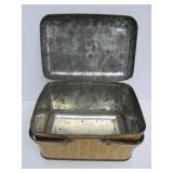 Antique UNION LEADER Cut Plug Tobacco Tin