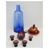 Colorful Group of Vintage Glassware