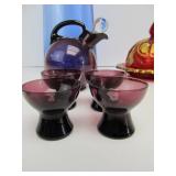 Colorful Group of Vintage Glassware