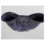 Hand Thrown Signed Art Pottery Double Vase