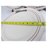 Set of 8 Large 12.5" Restaurant Dinner Plates From Kincaid