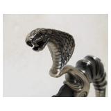 Cobra Handled Knife w/Display Stand