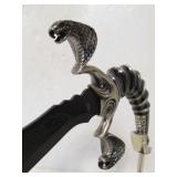 Cobra Handled Knife w/Display Stand