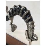 Cobra Handled Knife w/Display Stand