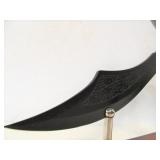 Cobra Handled Knife w/Display Stand