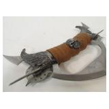 Skull Handled Fantasy Edge Weapon