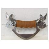 Skull Handled Fantasy Edge Weapon