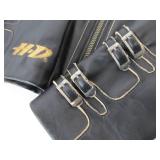 NICE Genuine Leather HARLEY-DAVIDSON Motorcycle Jacket - Ladies Size L
