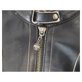 NICE Genuine Leather HARLEY-DAVIDSON Motorcycle Jacket - Ladies Size L