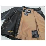 NICE Genuine Leather HARLEY-DAVIDSON Motorcycle Jacket - Ladies Size L