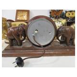LARGE Lot of Vintage Mid Century Desk Clocks