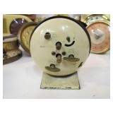 LARGE Lot of Vintage Mid Century Desk Clocks