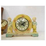 LARGE Lot of Vintage Mid Century Desk Clocks