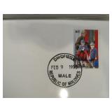 3 FULL Albums of First Day Covers Featuring British Royalty