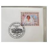 3 FULL Albums of First Day Covers Featuring British Royalty