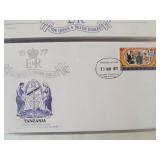 3 FULL Albums of First Day Covers Featuring British Royalty