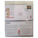 3 FULL Albums of First Day Covers Featuring The Olympics