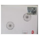 3 FULL Albums of First Day Covers Featuring The Olympics