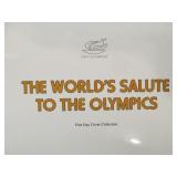 3 FULL Albums of First Day Covers Featuring The Olympics