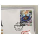 3 FULL Albums of First Day Covers Featuring The Olympics