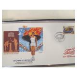 3 FULL Albums of First Day Covers Featuring The Olympics