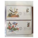 3 FULL Albums of First Day Covers Featuring Birds