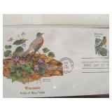 3 FULL Albums of First Day Covers Featuring Birds