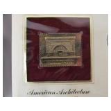 2 FULL Albums of First Day Covers Featuring 22k Gold Replicas of US Stamps