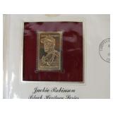 2 FULL Albums of First Day Covers Featuring 22k Gold Replicas of US Stamps