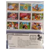 FULL Album Featuring Animated Films in Postage Stamps