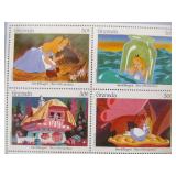 FULL Album Featuring Animated Films in Postage Stamps