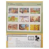 FULL Album Featuring Animated Films in Postage Stamps