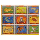 FULL Album Featuring Animated Films in Postage Stamps