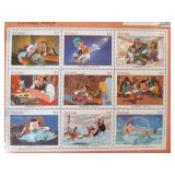 FULL Album Featuring Animated Films in Postage Stamps