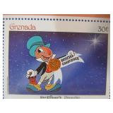 FULL Album Featuring Animated Films in Postage Stamps