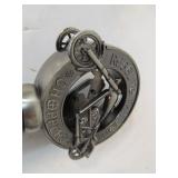 Large "Rebel To The Bone Choppers" Skull & Motorcycle Sword