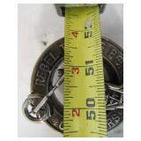 Large "Rebel To The Bone Choppers" Skull & Motorcycle Sword