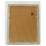 Framed Signed "GENTNER" Mid Century 1950