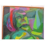 Original Vintage Signed "Eliza Ellerd" Oil on Canvas Reclining Nude Painting