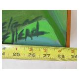 Original Vintage Signed "Eliza Ellerd" Oil on Canvas Reclining Nude Painting