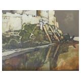 Pair of Signed Original Oil Paintings by Listed Russian Artist Vladamir Palamarchuk