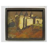 Pair of Signed Original Oil Paintings by Listed Russian Artist Vladamir Palamarchuk