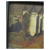 Pair of Signed Original Oil Paintings by Listed Russian Artist Vladamir Palamarchuk