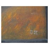Pair of Signed Original Oil Paintings by Listed Russian Artist Vladamir Palamarchuk