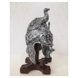 Medieval Style Helmet & Sword Letter Opener Desk Set
