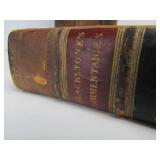 Original 1809 Leather Bound BLACKSTONE