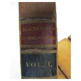 Original 1809 Leather Bound BLACKSTONE